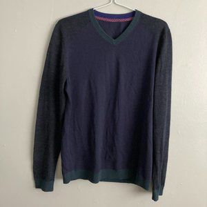 Ted Baker 100% Wool Cardigan Men’s Size Small
